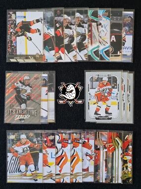 🦆 20+ Anaheim Ducks NHL Trading Card Lot